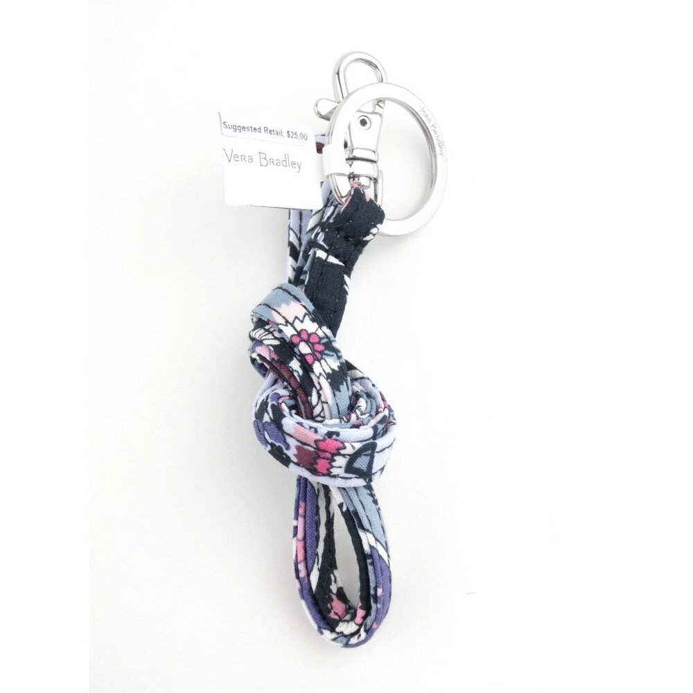 Vera Bradley Ornate‎ Blooms Cotton Lanyard NWT